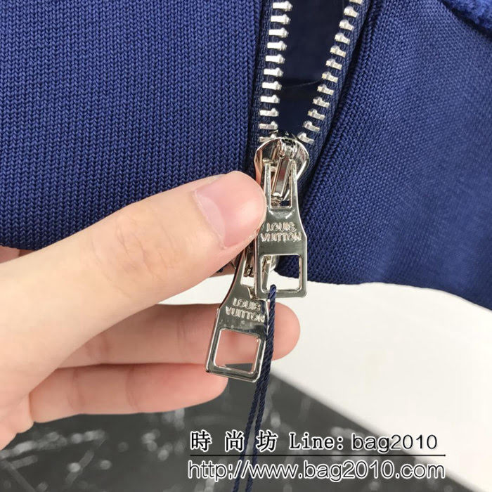 LV路易威登 18ss新款 經典暗紋老花logo提花圖案 男款絲絨套裝 ydi1640